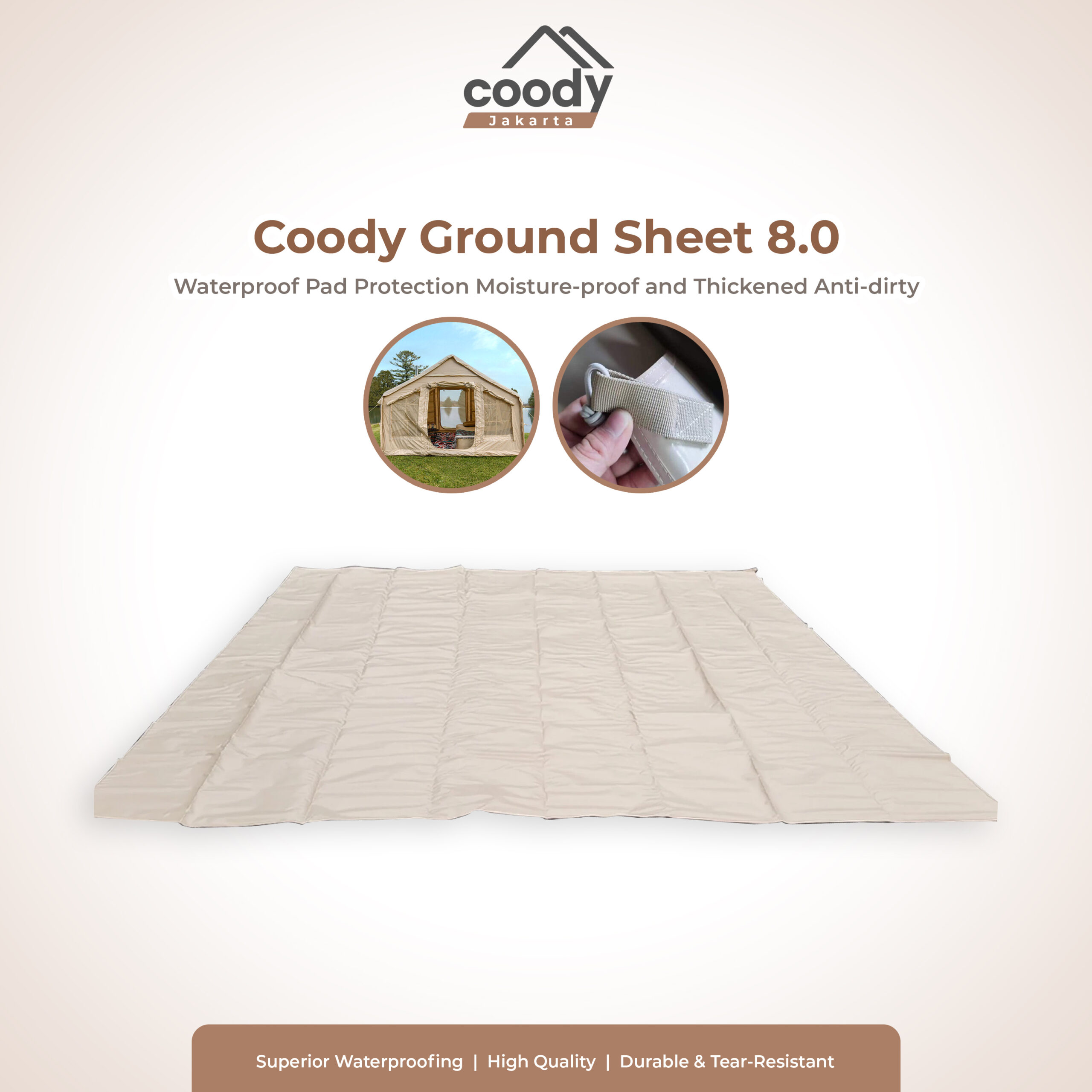 CF011 Coody Ground Sheet 8 0