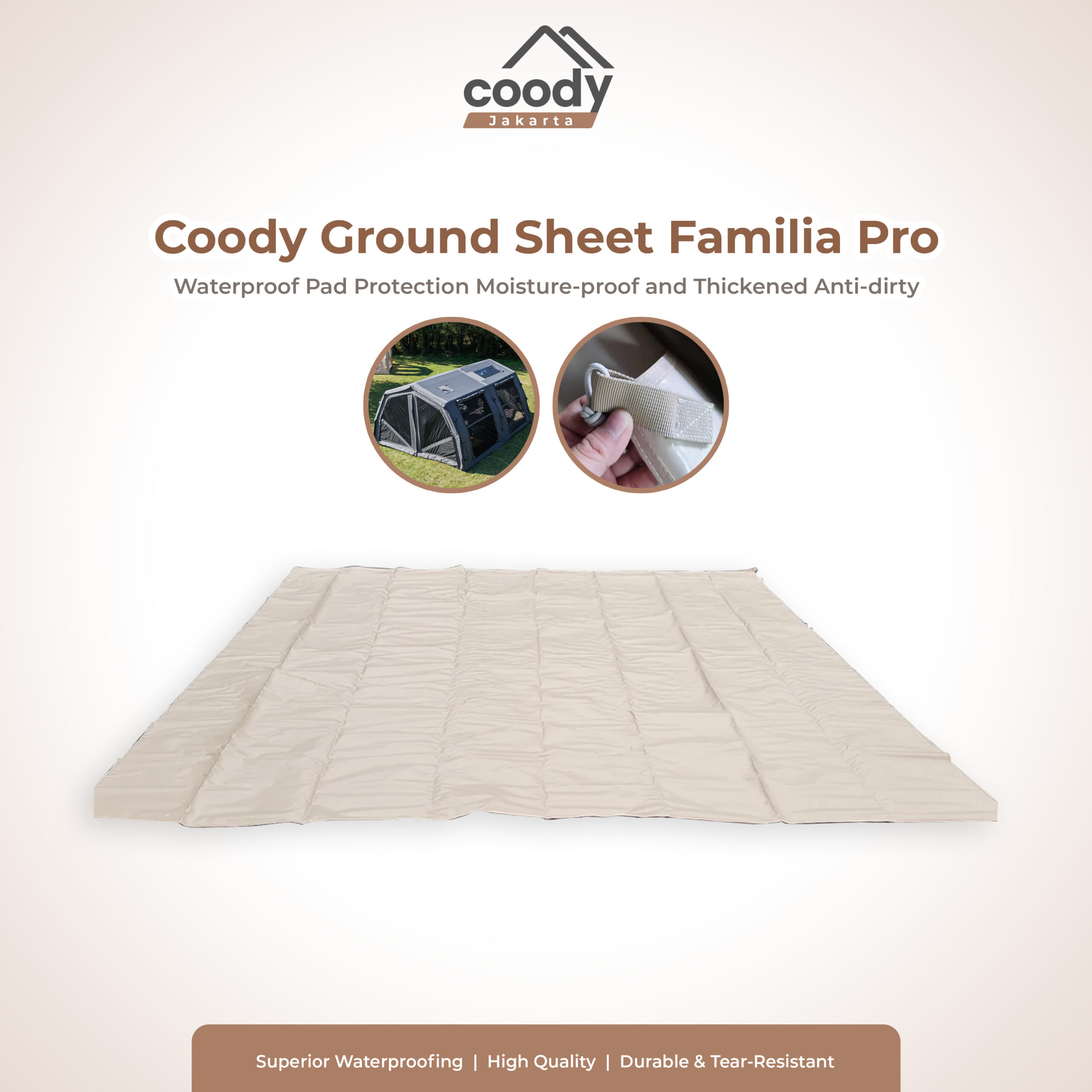 Coody Ground Sheet Familia Pro
